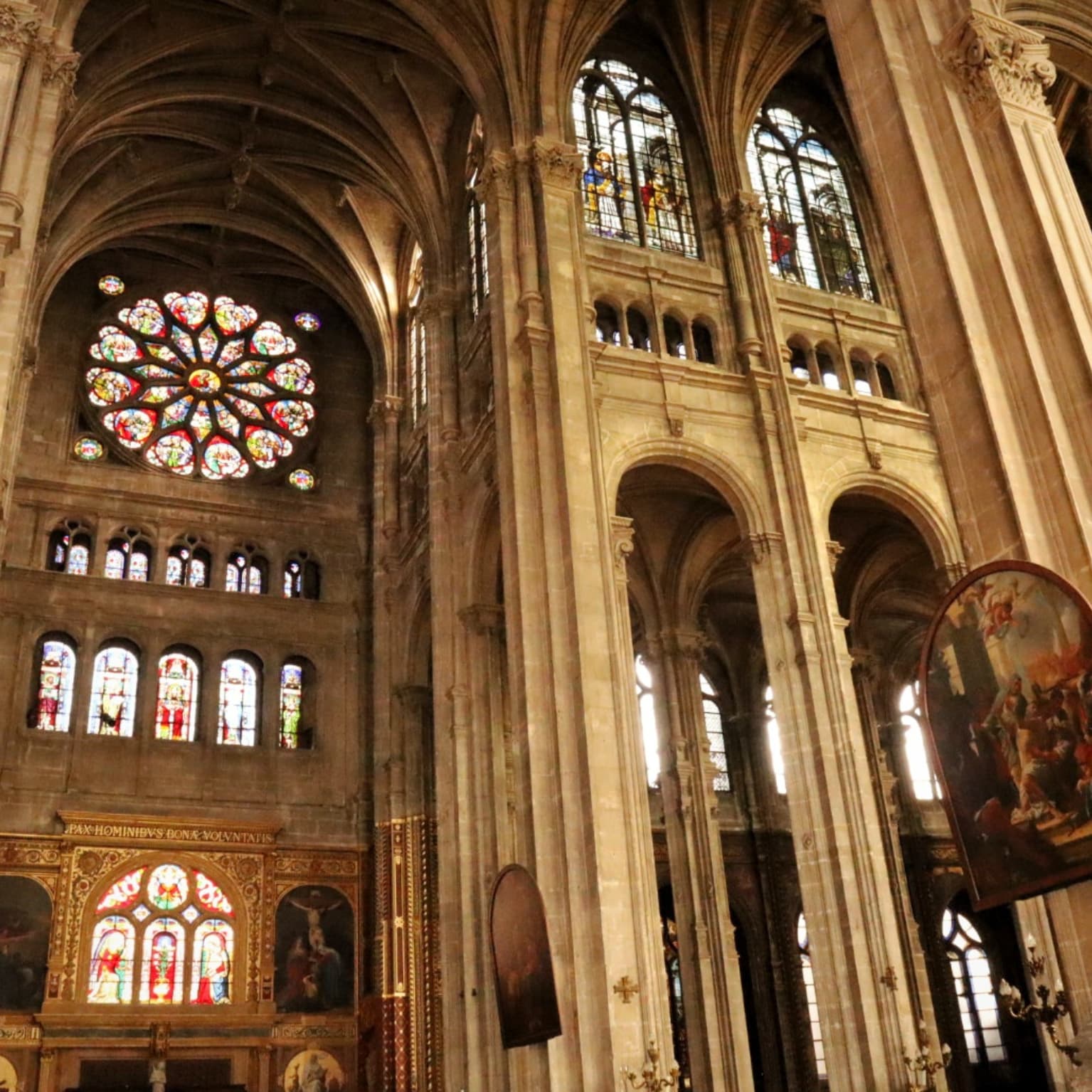 L'église Saint-Eustache