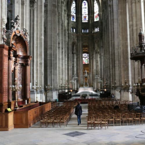 L'église Saint-Eustache
