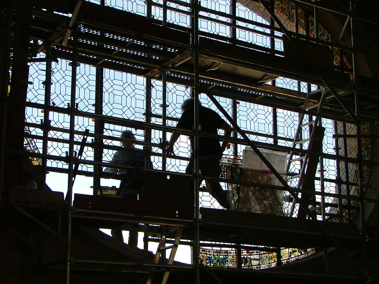 La restauration des vitraux de Saint-Paul-Saint-Louis : acte 2