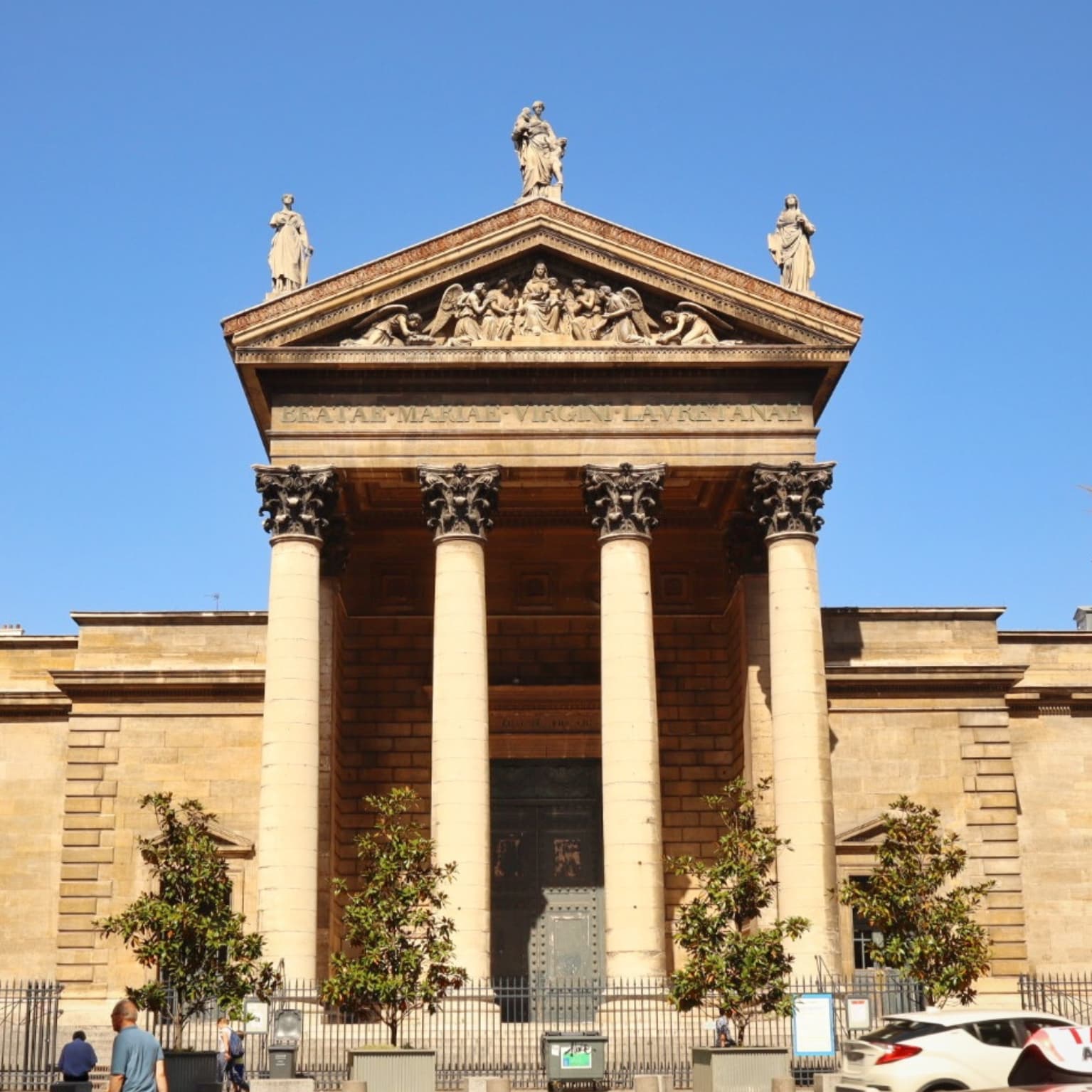 Une architecture inspirée du modèle des basiliques romaines