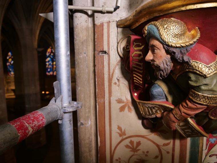 Visionnez en vidéo le chantier spectaculaire de la chapelle Sainte-Geneviève de Saint-Séverin