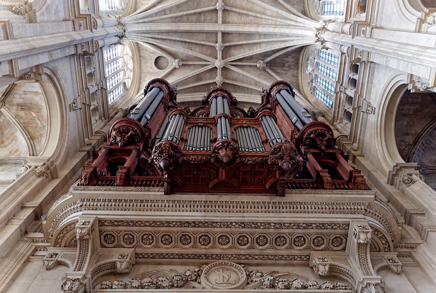 Restauration des soufflets du Grand Orgue de l'église Saint-Eustache (Ier)