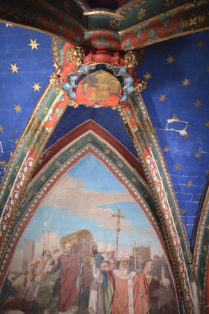 Chapelle Sainte-Geneviève, voûte restaurée