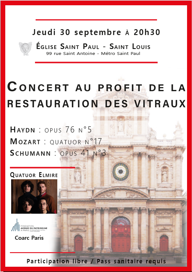 Programme du concert