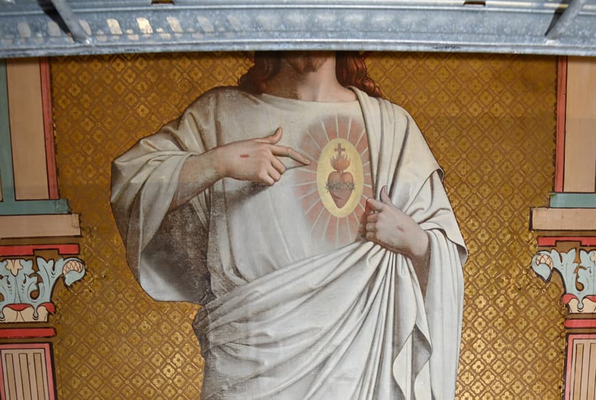 Restauration des toiles marouflées de Saint-Joseph des Nations (XIe)